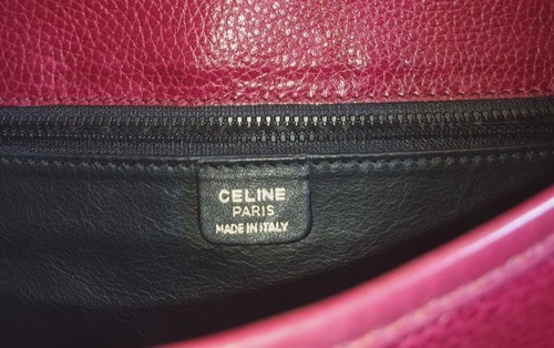 Celine tasche mit - celine, gehämmertem