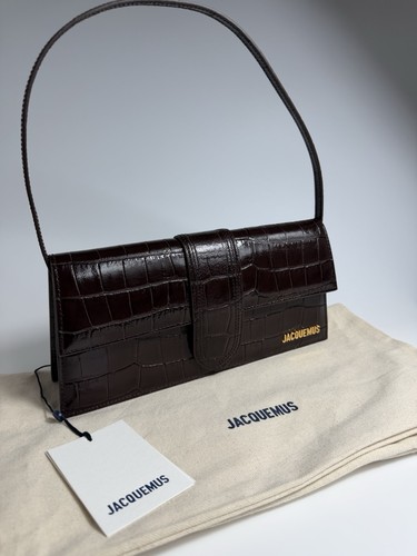 Jacquemus long kinder croco - le,