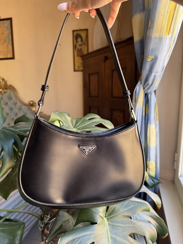Schultertasche leder schwarz - schultertasche,