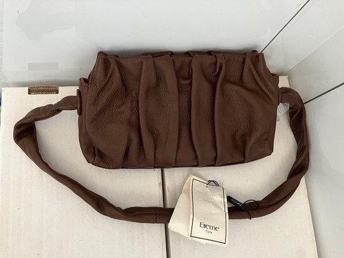 Handtasche elleme leder braun - leder,