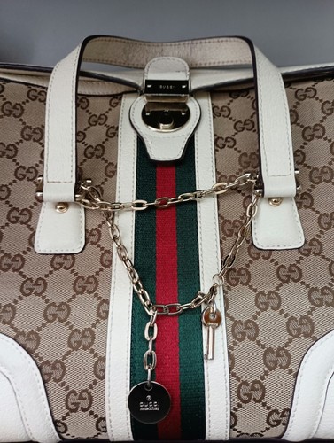 Gucci supreme boston - gg, tasche