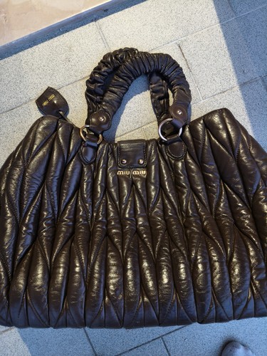 Miu damen handtasche leder - miu,