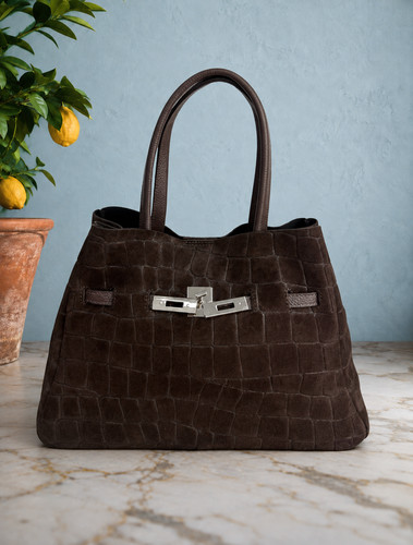 Damen tasche shopper - tasche, wildleder
